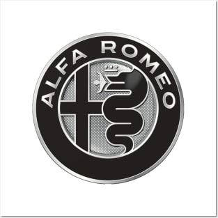 Alfa Romeo-Logo Type Posters and Art